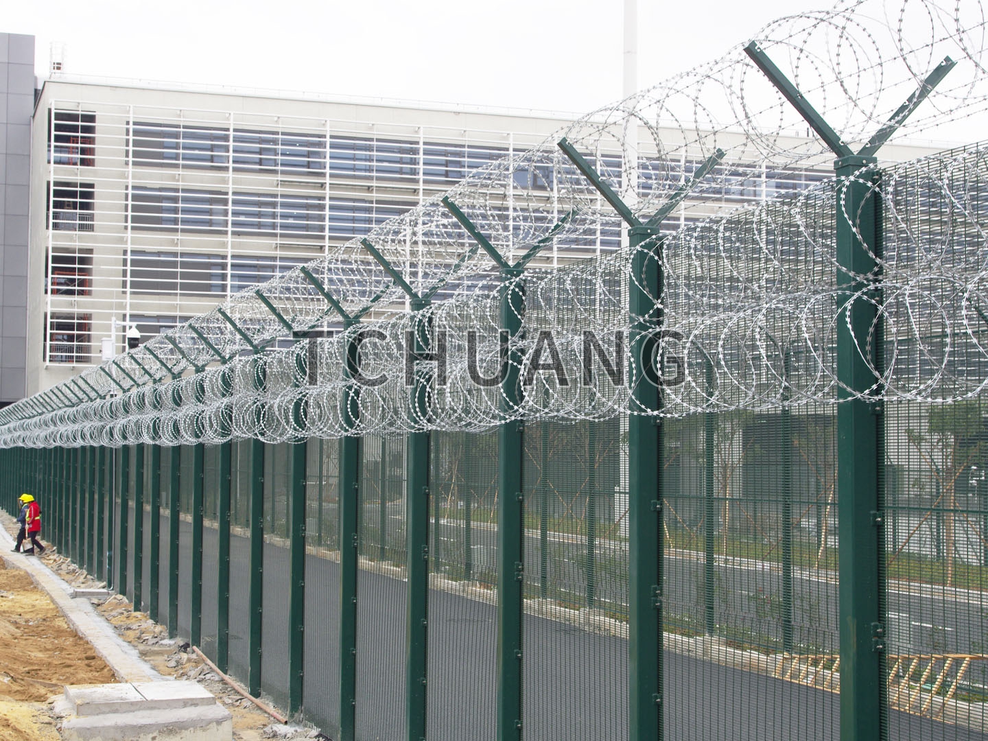 High security fence